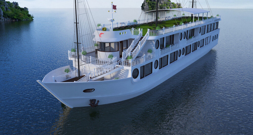 Oriental Sails ra mắt Calypso Cruises trên vịnh Lan Hạ