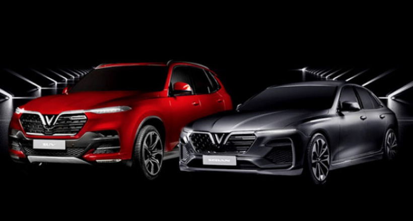 Hai mẫu xe VinFast LUX A2.0 và LUX SA2.0 ra mắt tại Paris Motorshow 2018