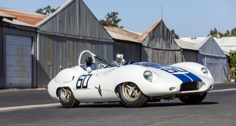 Chiêm ngưỡng mẫu xe đua cổ điển Lister-Jaguar hàng hiếm sắp được bán đấu giá