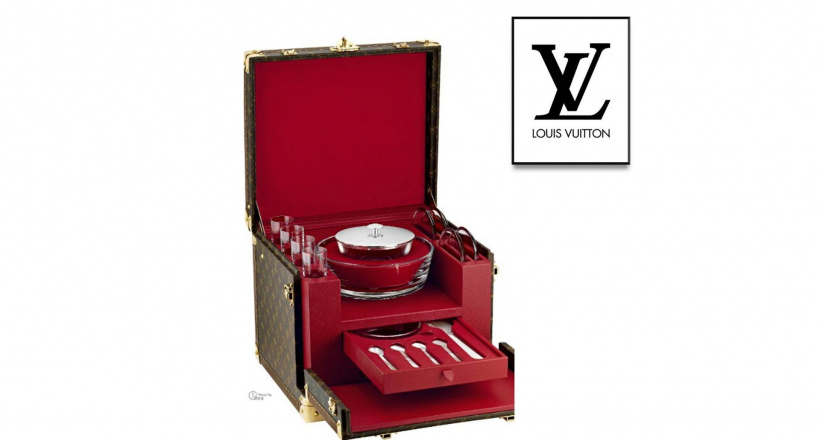 Louis Vuitton cho ra đời bộ dụng cụ… chỉ dành riêng cho việc ăn caviar