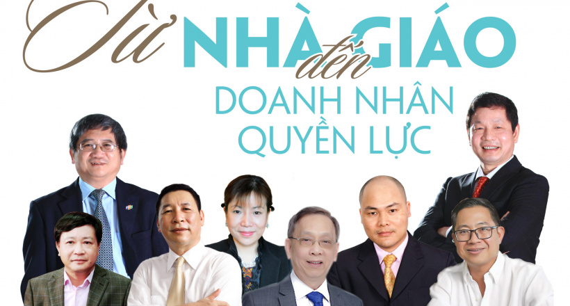 Từ nhà giáo đến doanh nhân quyền lực