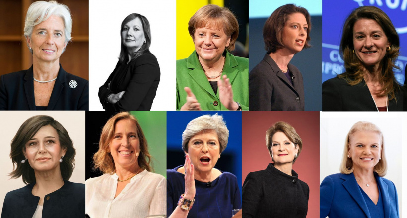 10 phụ nữ quyền lực nhất thế giới năm 2018