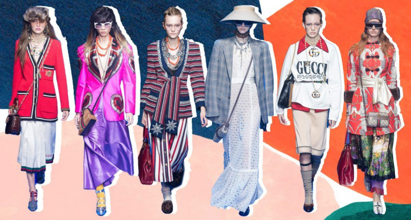 Milan Fashion Week 2018: Gucci mang đến mùa xuân của thập niên 80