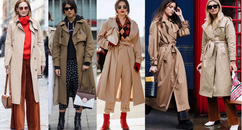 Những mẫu áo trench coat tuyệt đẹp của mùa mốt Thu – Đông 2018