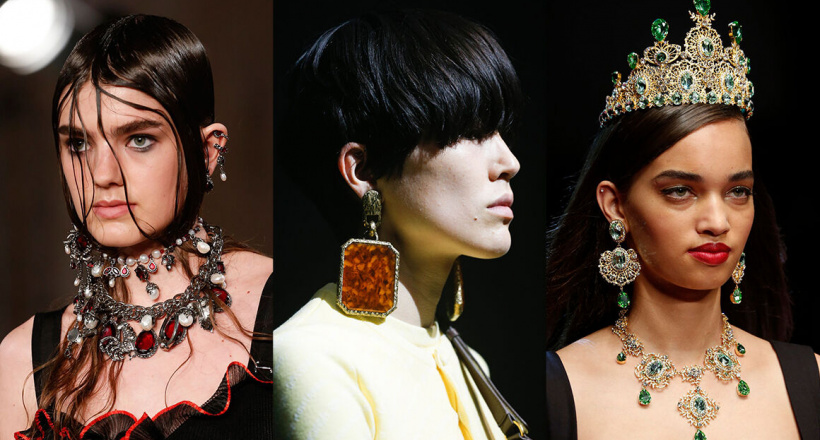 Những mẫu khuyên tai statement mang xu hướng nghệ thuật của 2018