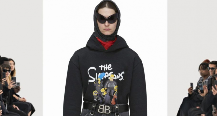 Balenciaga công bố BST merch “The Simpsons” đầy cá tính