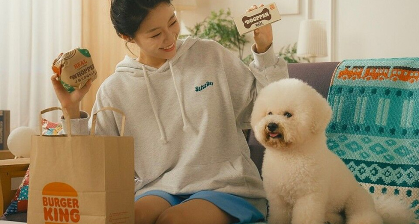 Burger King Hàn Quốc ra mắt thực đơn cho cún cưng