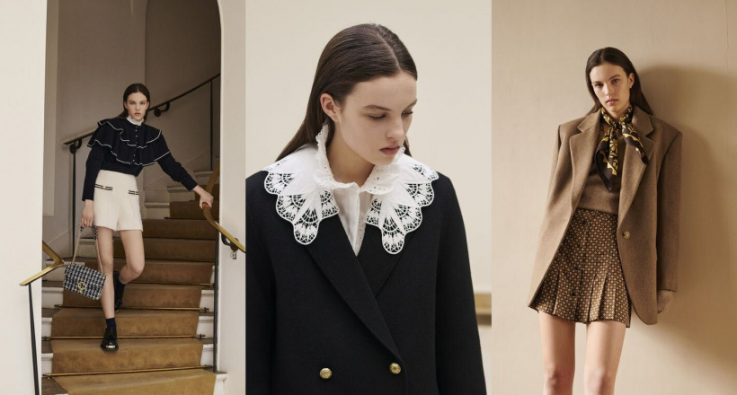 Sandro Thu Đông 2021: Quay ngược thời gian để “hoài niệm Paris”