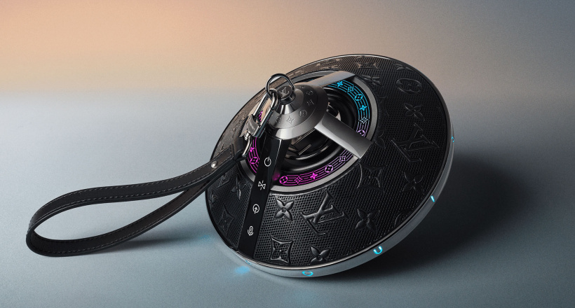 Loa Louis Vuitton Horizon Light Up Speaker - đồ nội thất xa xỉ nhà Louis Vuitton