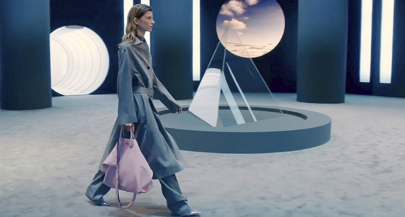 Chủ nghĩa vị lai - Xu hướng thiết kế trong BST Salvatore Ferragamo Thu Đông 2021