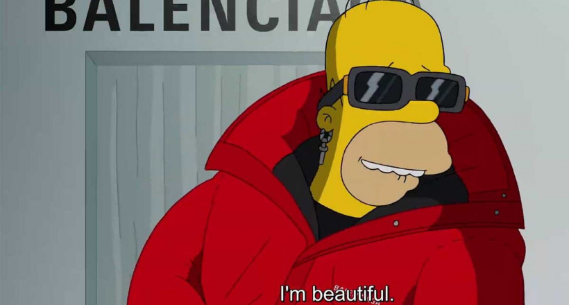 Balenciaga kết hợp cùng “The Simpsons” để giới thiệu BST SS22
