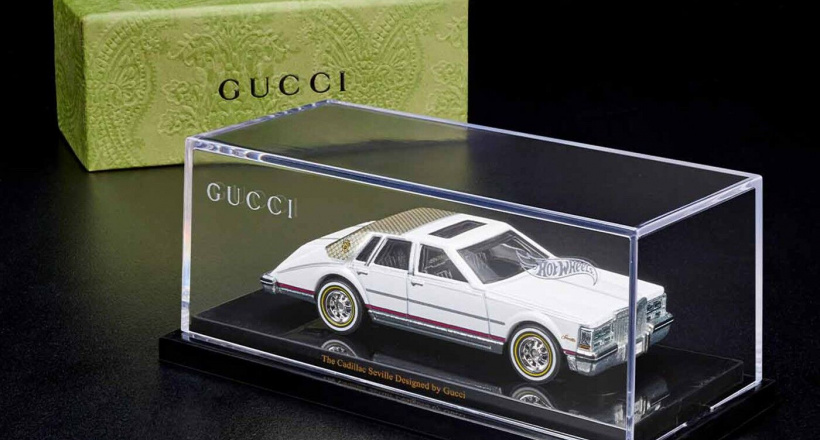 Mattel Creations giới thiệu phiên bản giới hạn Gucci Cadillac Seville x Hot Wheels Collectible