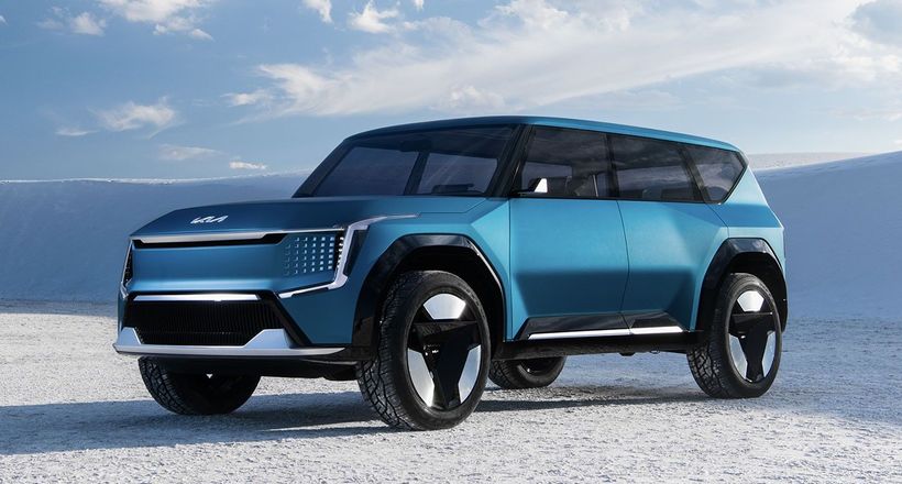 Kia tiết lộ thiết kế xe điện đậm chất “futuristic” với màn hình 27 inch đặc biệt