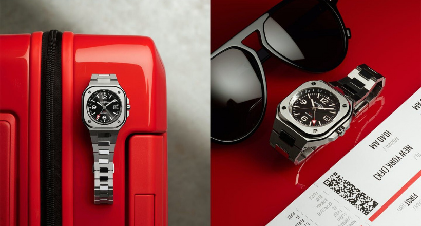 BR05 GMT- Bell & Ross: Vẻ đẹp đương đại của phong cách Haute Horlogerie