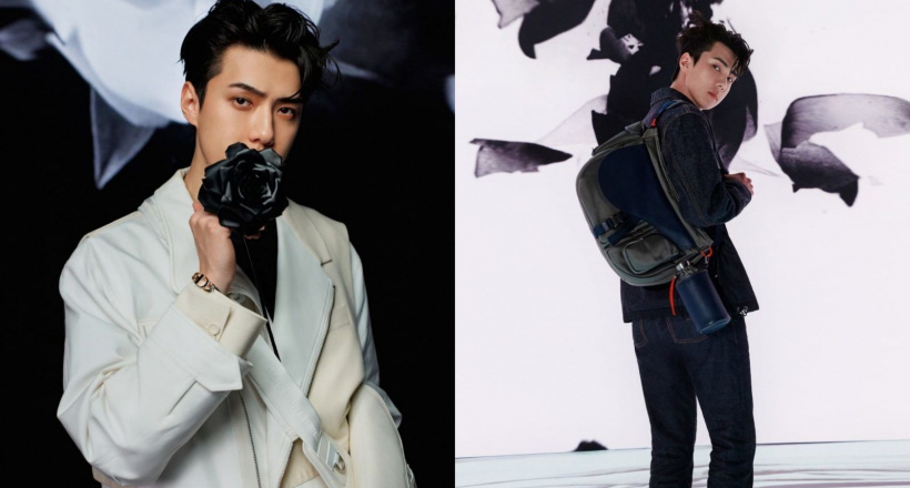 Oh Sehun - Kpop EXO gương mặt đại diện cho BST Dior Men x Sacai