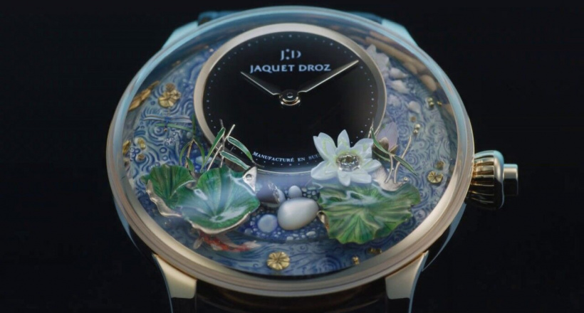 Cận cảnh tuyệt tác Jaquet Droz Magic Lotus