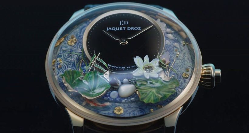 Cận cảnh tuyệt tác Jaquet Droz Magic Lotus