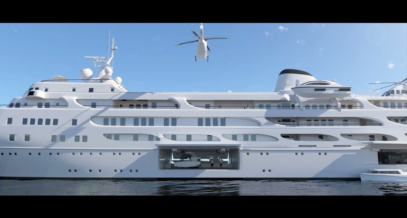 Siêu du thuyền Explorer Ice-Class 120m: du lịch đại dương đẳng cấp thượng lưu