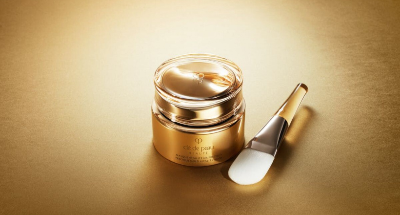 Mặt nạ tinh chất vàng 24K Precious Gold Vitality Mask của nhà Clé de Peau Beauté vừa ra mắt