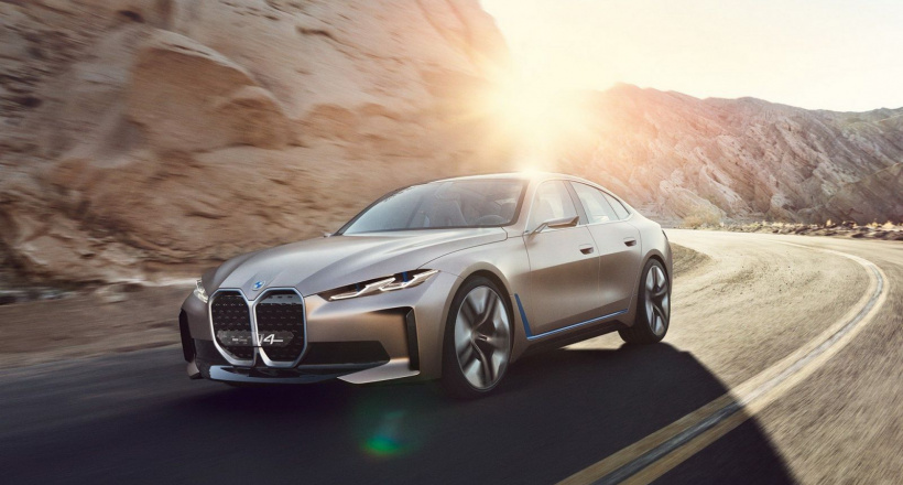 BMW "nhá hàng" Concept i4 - 2021 thể thao
