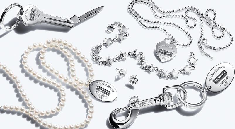 Supreme x Tiffany & Co bắt tay ra mắt mắt sản phẩm mới