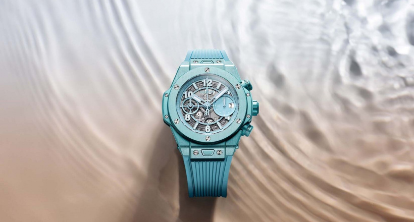 Hublot gợi nhớ kỳ nghỉ hè xanh mát với mẫu đồng hồ Big Bang Unico Summer