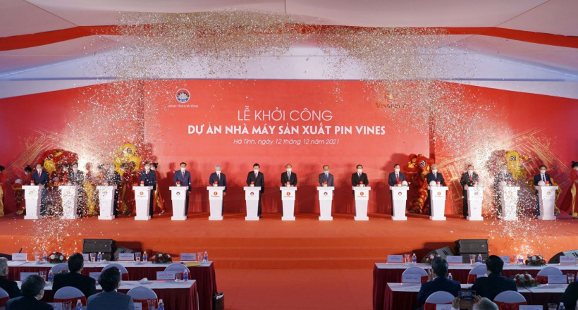 Vingroup khởi công nhà máy sản xuất pin VinES