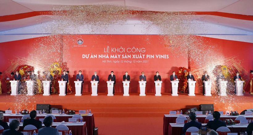 Vingroup khởi công nhà máy sản xuất pin VinES