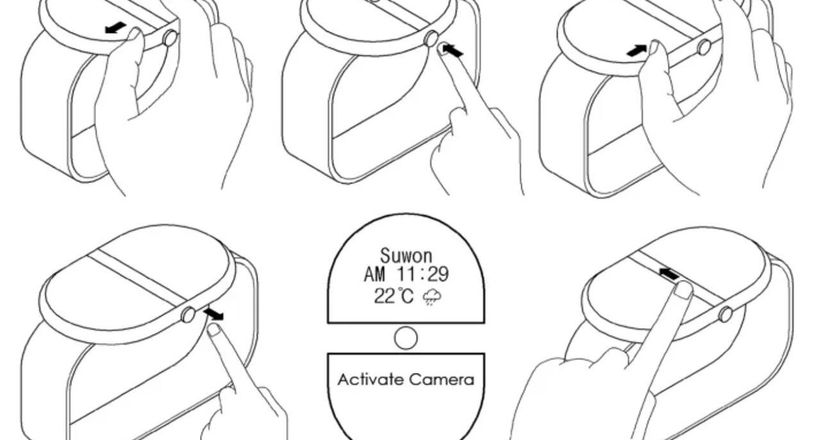 Samsung nộp bằng sáng chế cho đồng hồ thông minh có camera