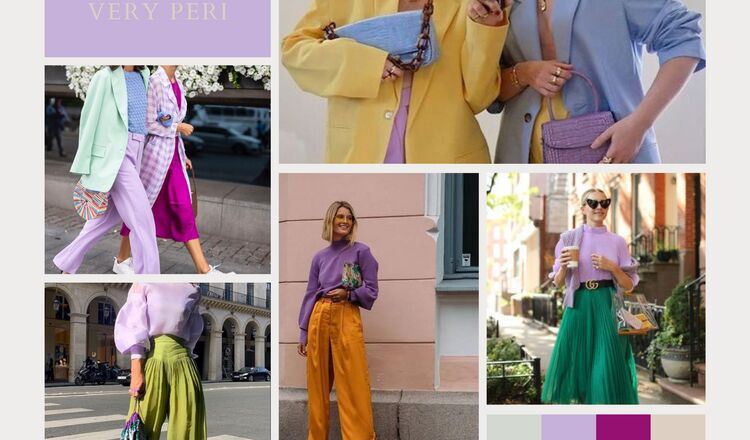 2022 "Sắc tím Very Peri" lên ngôi- Làng thời trang bắt nhanh xu hướng
