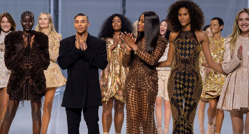 BST Balmain Xuân Hè 2022: Bữa tiệc âm nhạc và thời trang