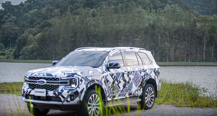 Ford Everest thế hệ mới đang trong giai đoạn thử nghiệm cuối cùng