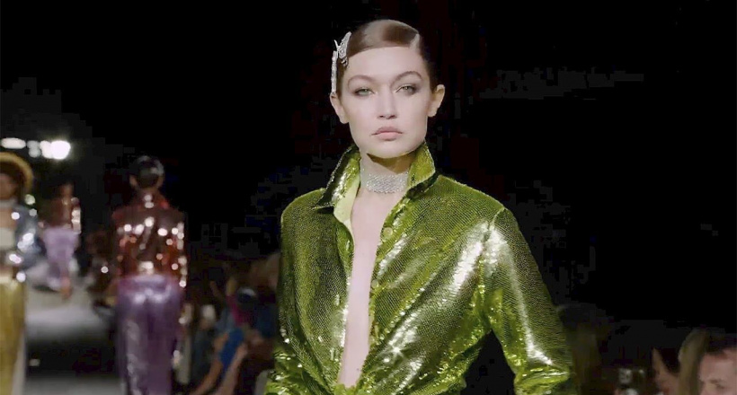 Tom Ford hào nhoáng trong bộ sưu tập Xuân/Hè 2022