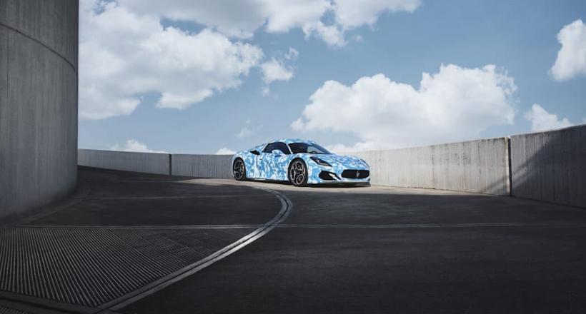 Maserati công bố hình ảnh đầu tiên của MC20 Cabrio