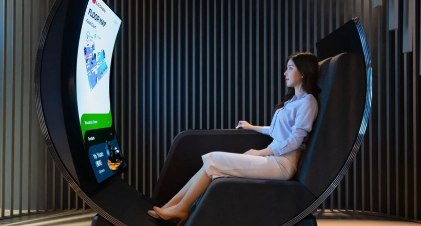 LG tiết lộ hai khái niệm màn hình cong mới tại sự kiện CES 2022