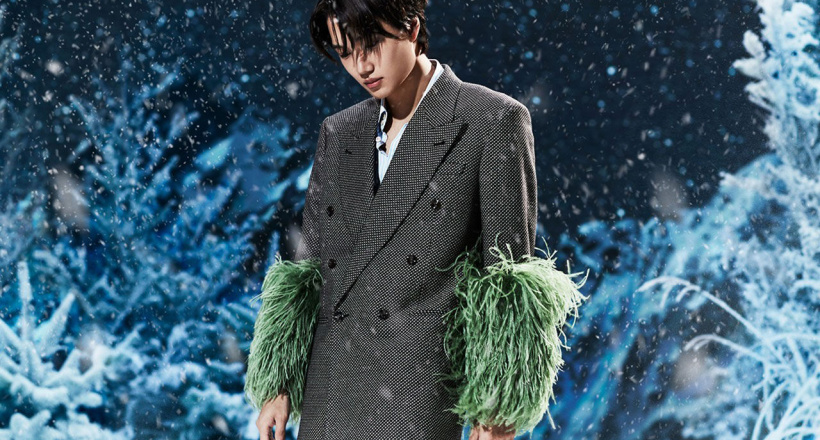 Kai (EXO) trong chiến dịch Aria mùa lễ hội 2021 của Gucci