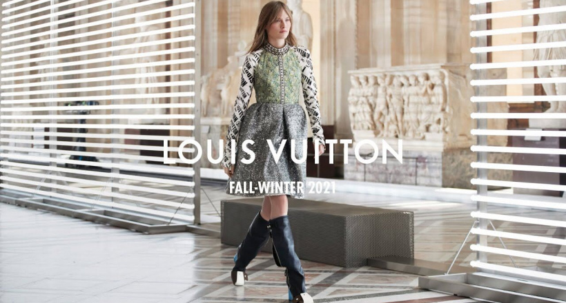 BST Thu Đông 2021- Louis Vuitton đưa nghệ thuật cổ đại đi vào hiện đại