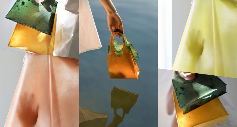 Túi xách làm bằng vỏ hoa quả: Đẹp, độc, điệu