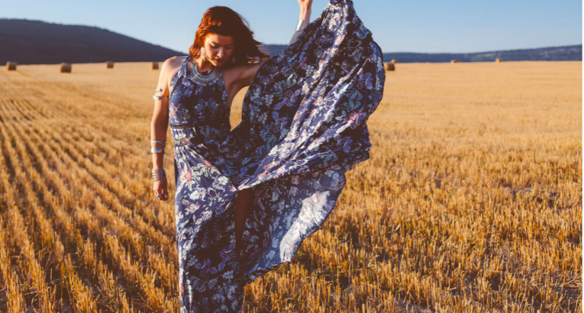 Tips mặc váy maxi cho người thấp