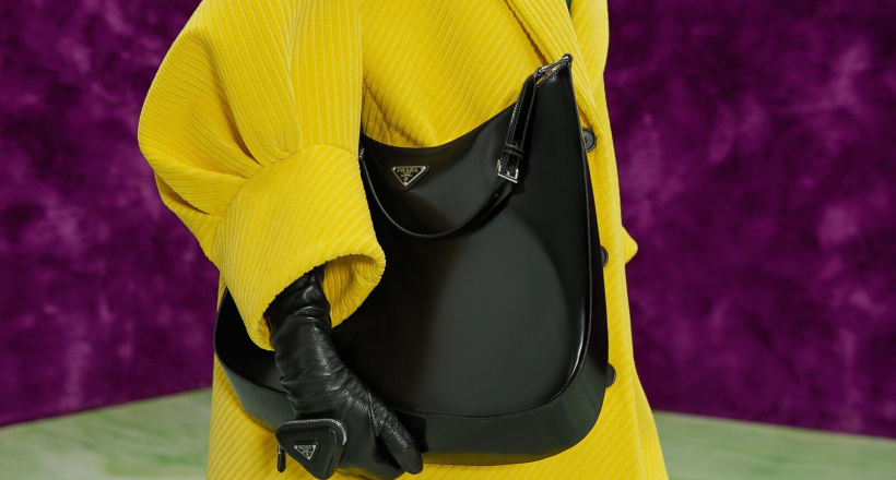 BST Túi xách, giày và trang sức Prada mùa Thu Đông 2021