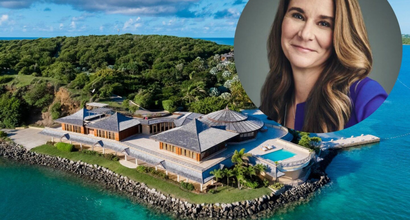 Hậu ly hôn, Melinda Gates cùng các đi nghỉ dưỡng trên hòn đảo đắt nhất thế giới