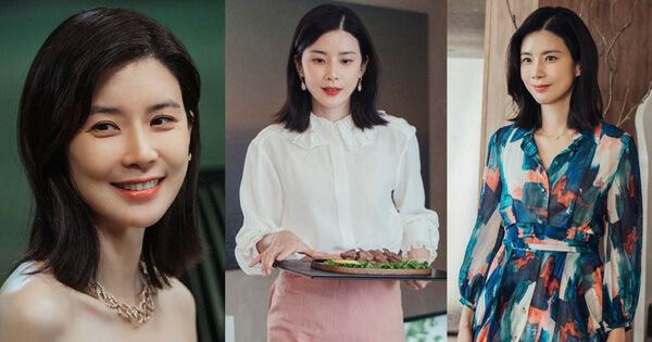 Đột kích tủ váy áo ngập đồ hiệu của nữ hoàng sang chảnh Lee Bo Young