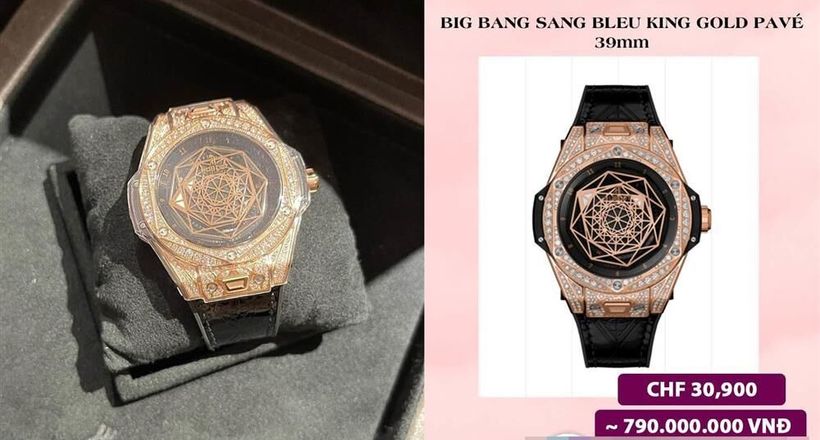 Hublot - chiếc đồng hồ dành cho "người chơi hệ kim cương"