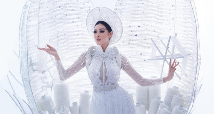 Khánh Vân tỏa sáng cùng "Kén Em" tại Bán kết Miss Universe