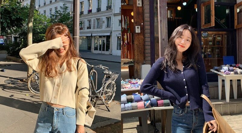 Áo Cardigan lửng siêu hack dáng cho ngày hè sôi động