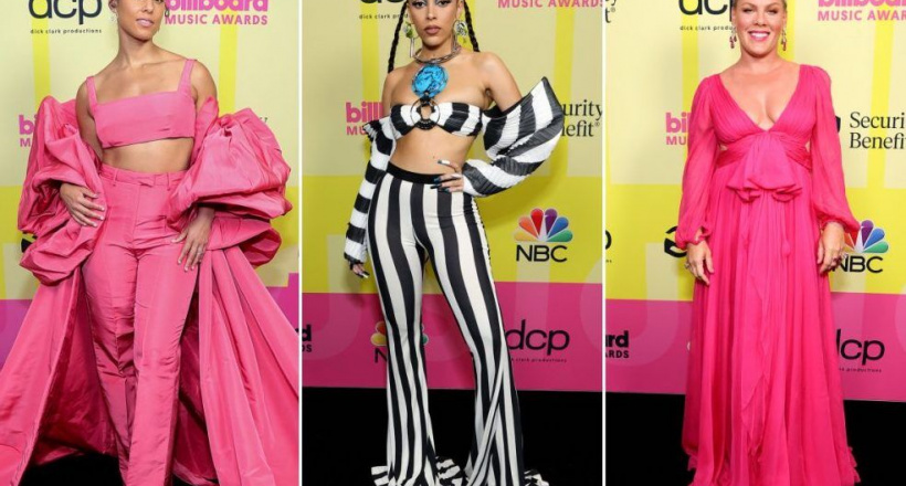Thời trang thảm đỏ tại Billboard Music Awards 2021