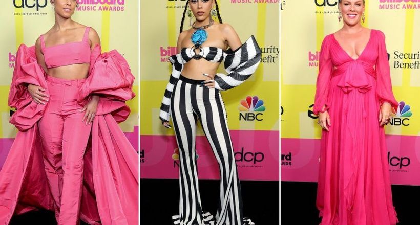 Thời trang thảm đỏ tại Billboard Music Awards 2021