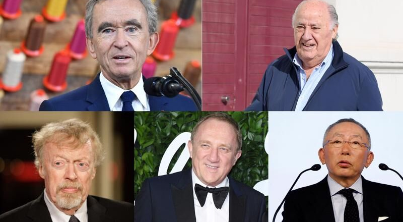 Top 10 tỷ phú giàu nhất ngành thời trang