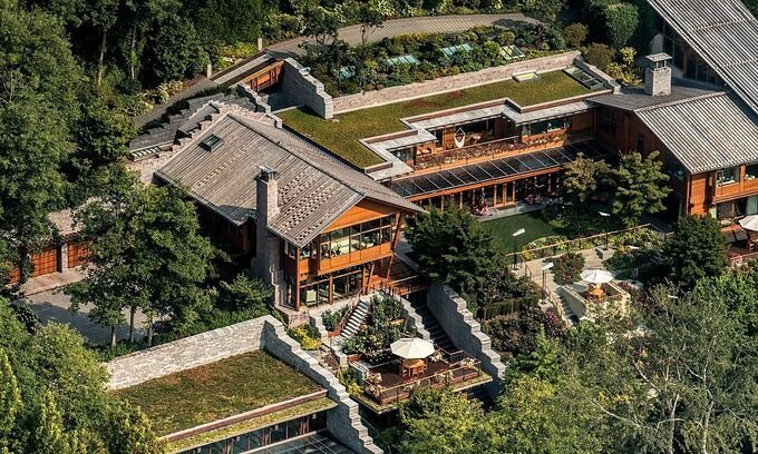 Choáng ngợp với siêu biệt thự công nghệ cao của tỷ phú Bill Gates