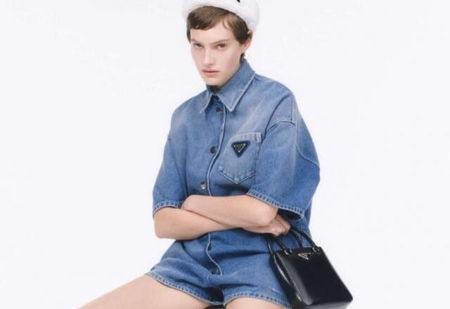 Prada hé lộ BST denim hữu cơ, khẳng định cam kết với thời trang bền vững